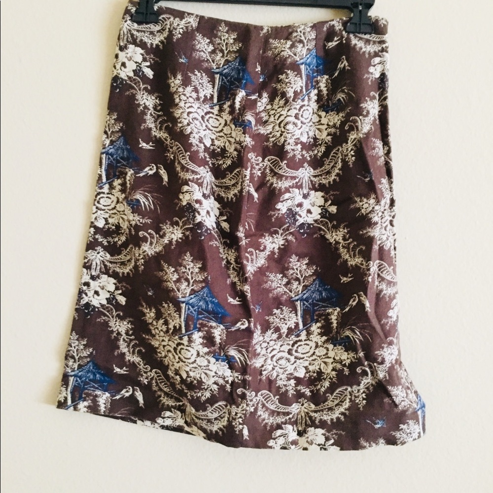 Vintage Talbots Brown Skirt - Picture 3 of 3